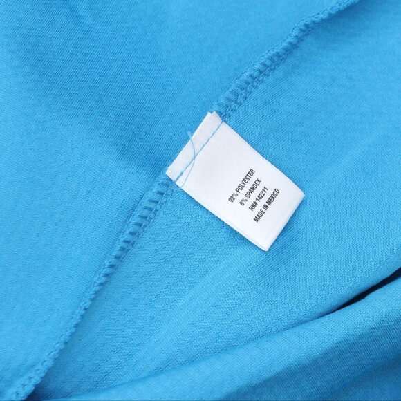 NWT 24seven Comfort Apparel Plus Size Sleeveless Dress P0206187 2X Aqua Blue - Picture 5 of 5